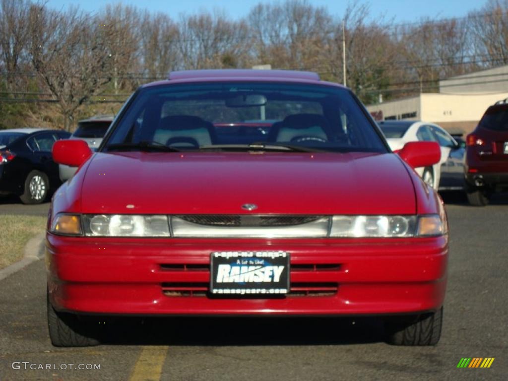 1994 SVX LS Coupe - Barcelona Red / Dark Gray photo #8
