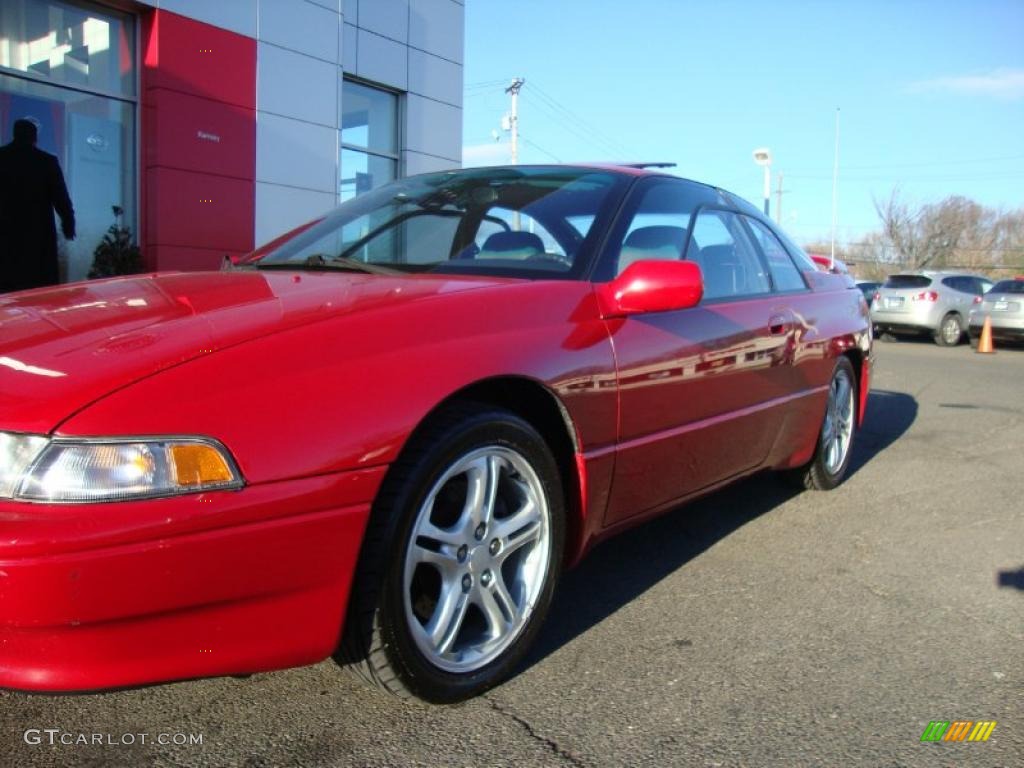 1994 SVX LS Coupe - Barcelona Red / Dark Gray photo #9