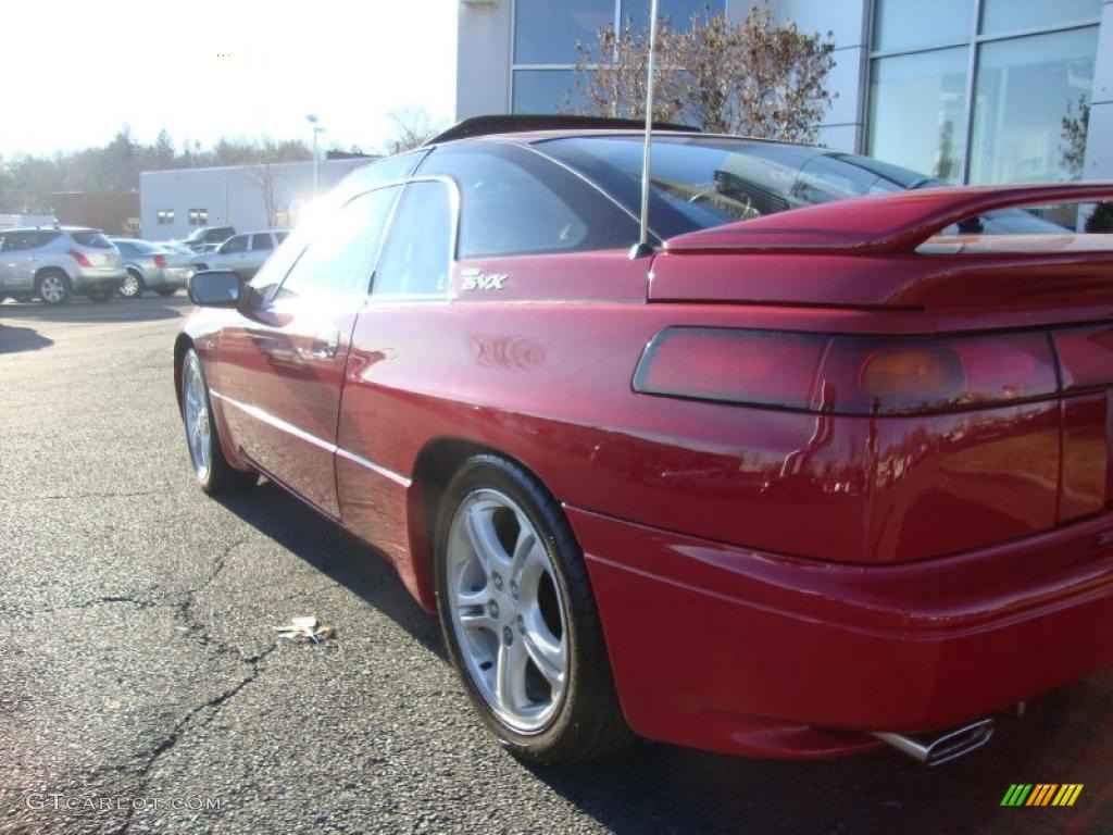 1994 SVX LS Coupe - Barcelona Red / Dark Gray photo #10