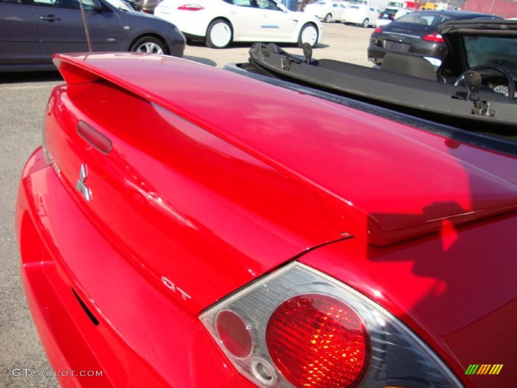 2003 Eclipse Spyder GT - Saronno Red / Midnight photo #26