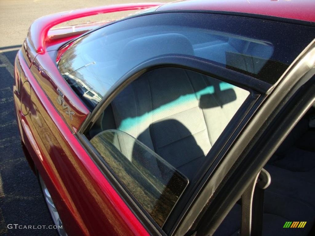 1994 SVX LS Coupe - Barcelona Red / Dark Gray photo #19