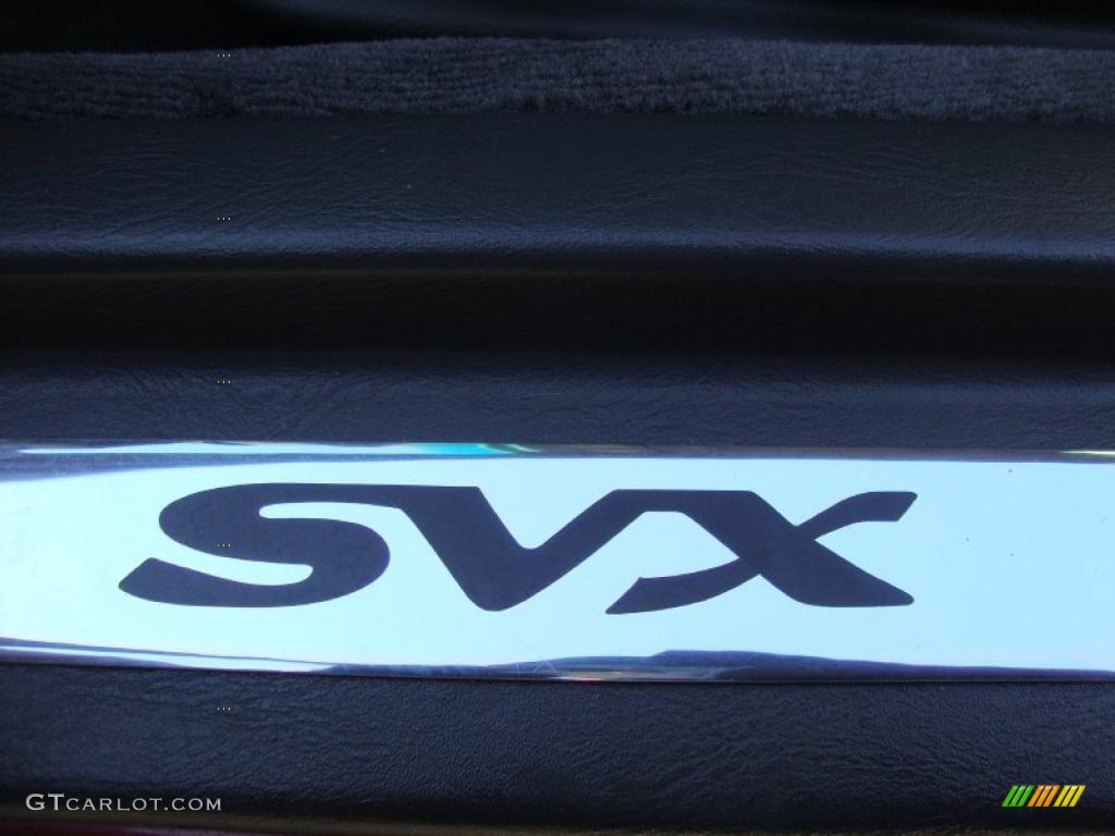1994 SVX LS Coupe - Barcelona Red / Dark Gray photo #25