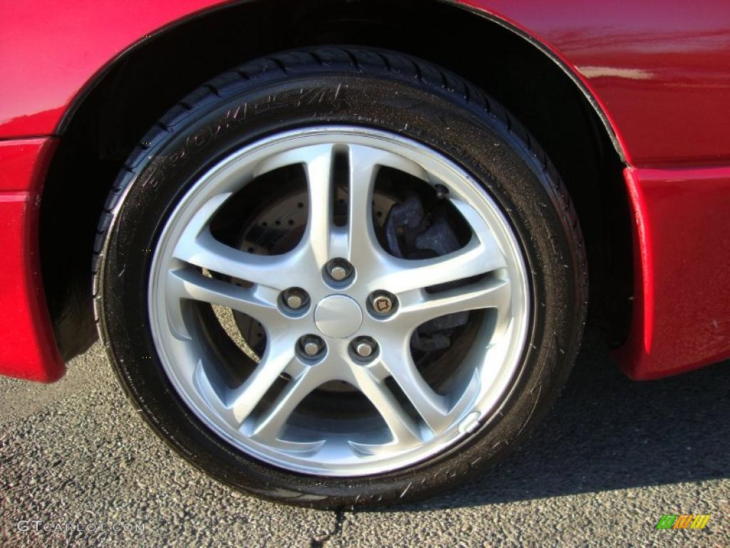 1994 SVX LS Coupe - Barcelona Red / Dark Gray photo #26