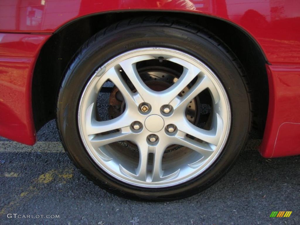 1994 SVX LS Coupe - Barcelona Red / Dark Gray photo #28