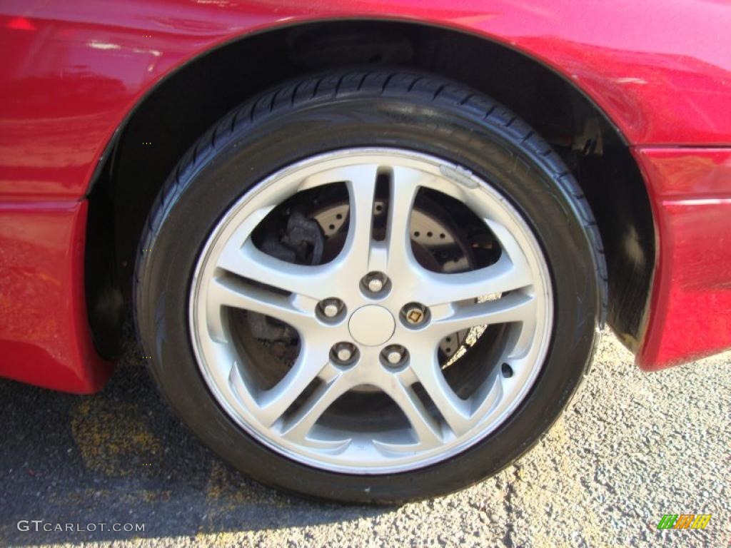 1994 SVX LS Coupe - Barcelona Red / Dark Gray photo #29
