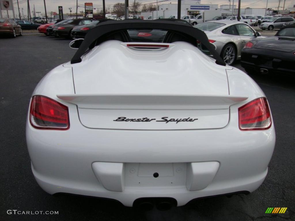 Carrara White 2011 Porsche Boxster Spyder Exterior Photo #41811843