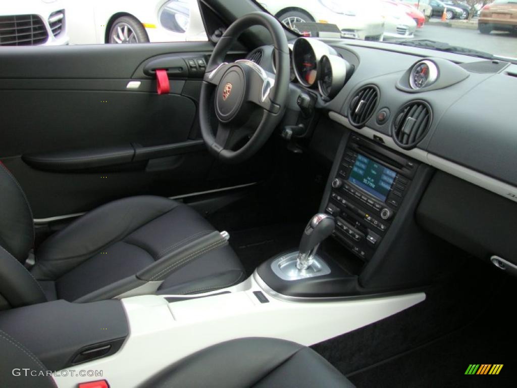 2011 Porsche Boxster Spyder Black Dashboard Photo #41812009