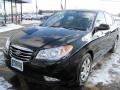 Ebony Black - Elantra GLS Photo No. 10