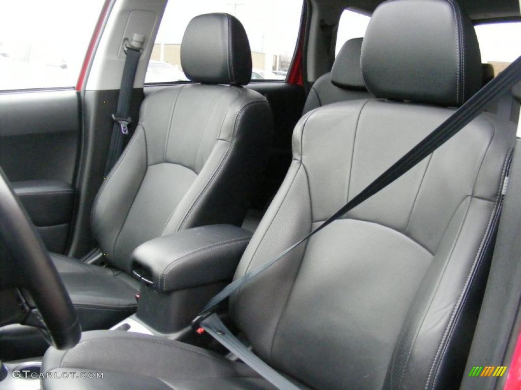 Black Interior 2007 Mitsubishi Outlander XLS Photo #41813819