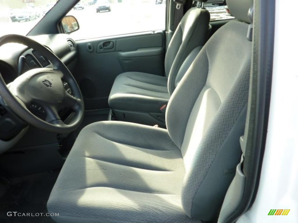 Medium Slate Gray Interior 2004 Dodge Grand Caravan SE Photo #41813959