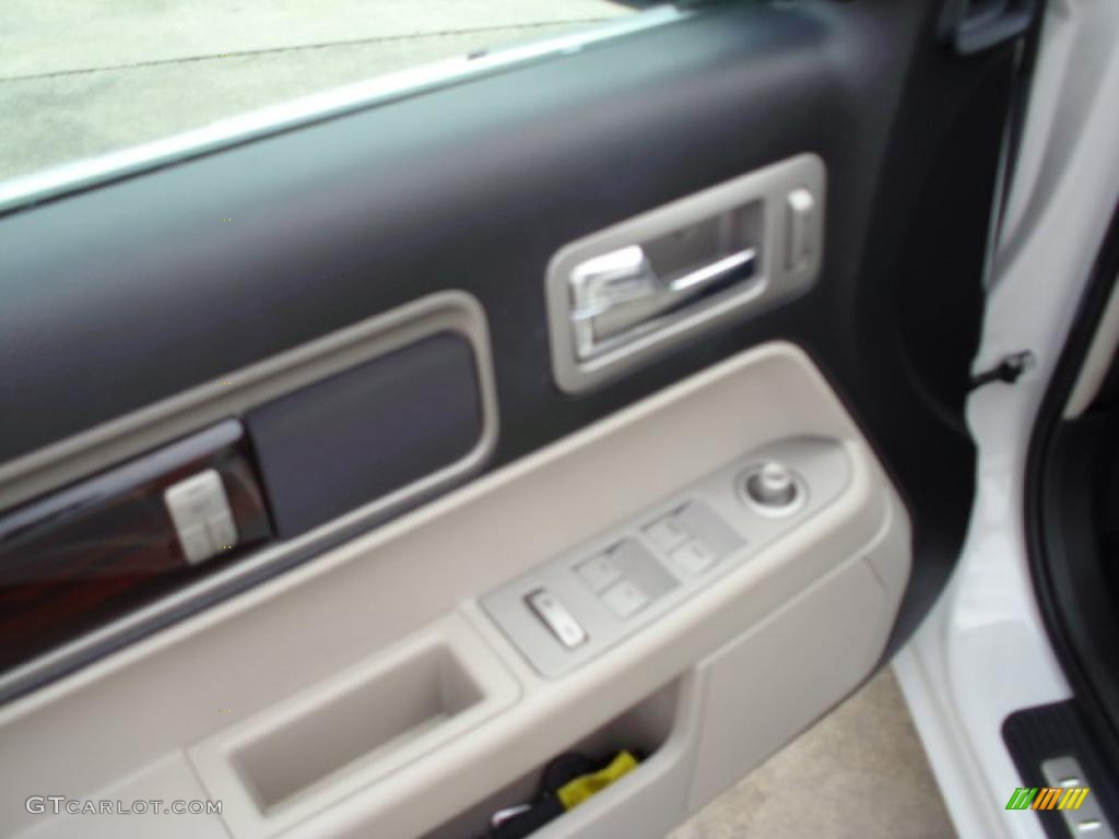 2008 MKZ Sedan - White Suede / Light Stone photo #7