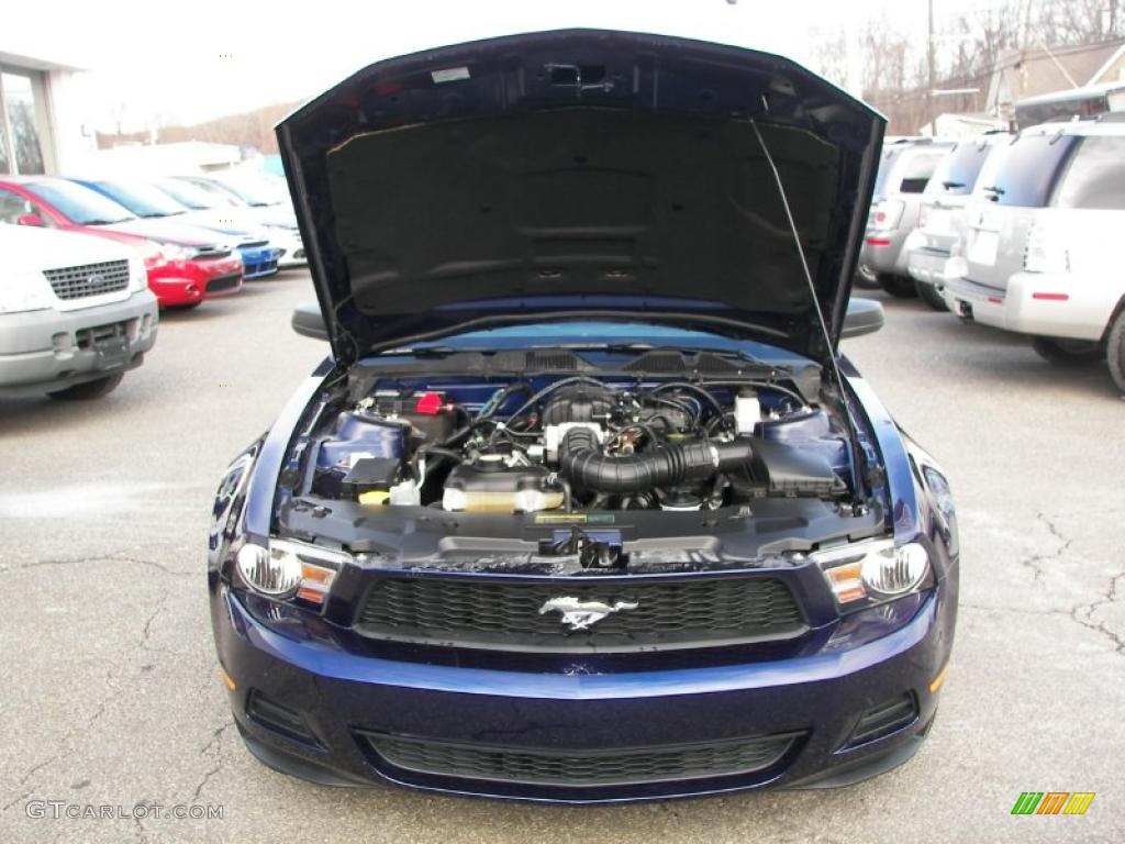 2010 Mustang V6 Coupe - Kona Blue Metallic / Charcoal Black photo #10