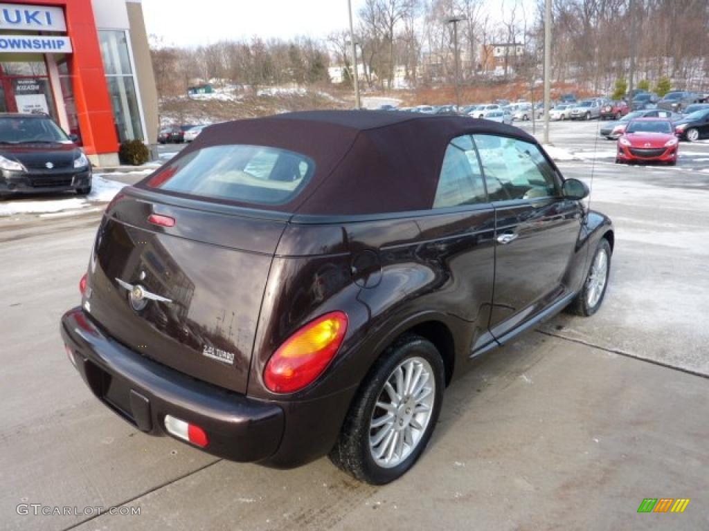 Dark Plum Pearl 2005 Chrysler PT Cruiser Dream Cruiser Series 4 Convertible Exterior Photo #41815295