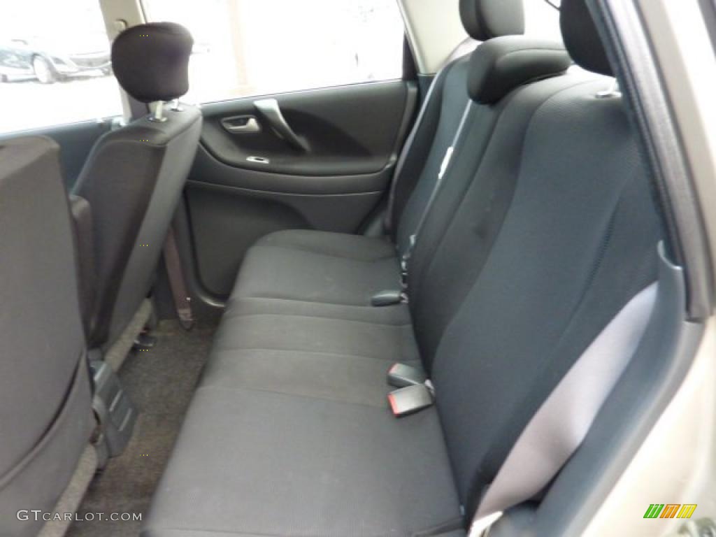 2006 Aerio AWD Sedan - Cool Beige Metallic / Black photo #9