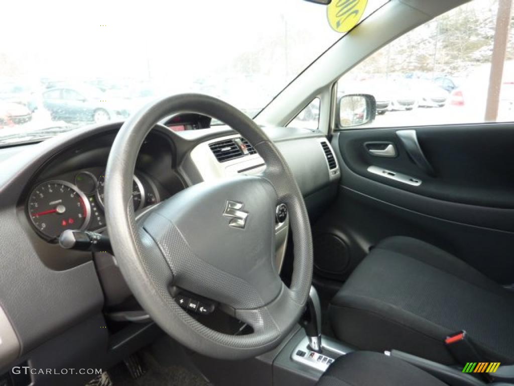 2006 Aerio AWD Sedan - Cool Beige Metallic / Black photo #12