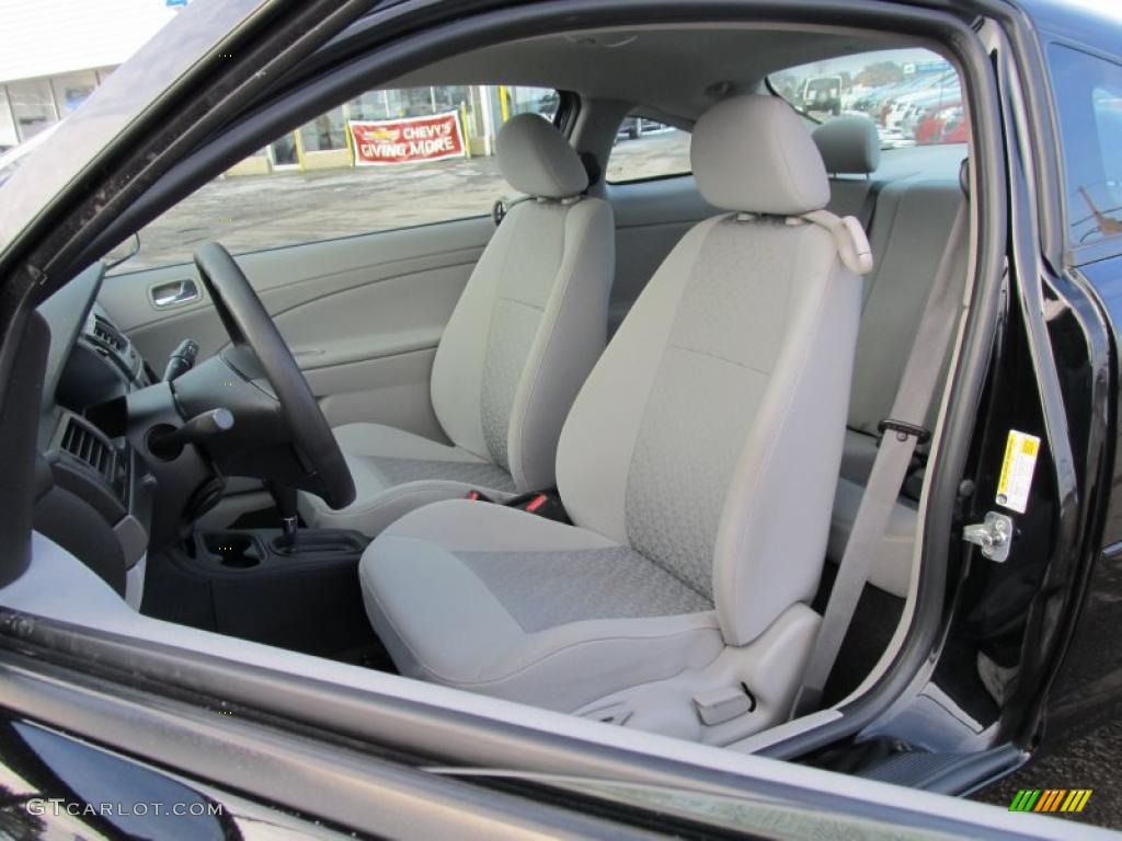 2008 Cobalt LS Coupe - Black / Gray photo #16