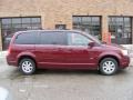 2008 Deep Crimson Crystal Pearlcoat Chrysler Town & Country Touring Signature Series  photo #2