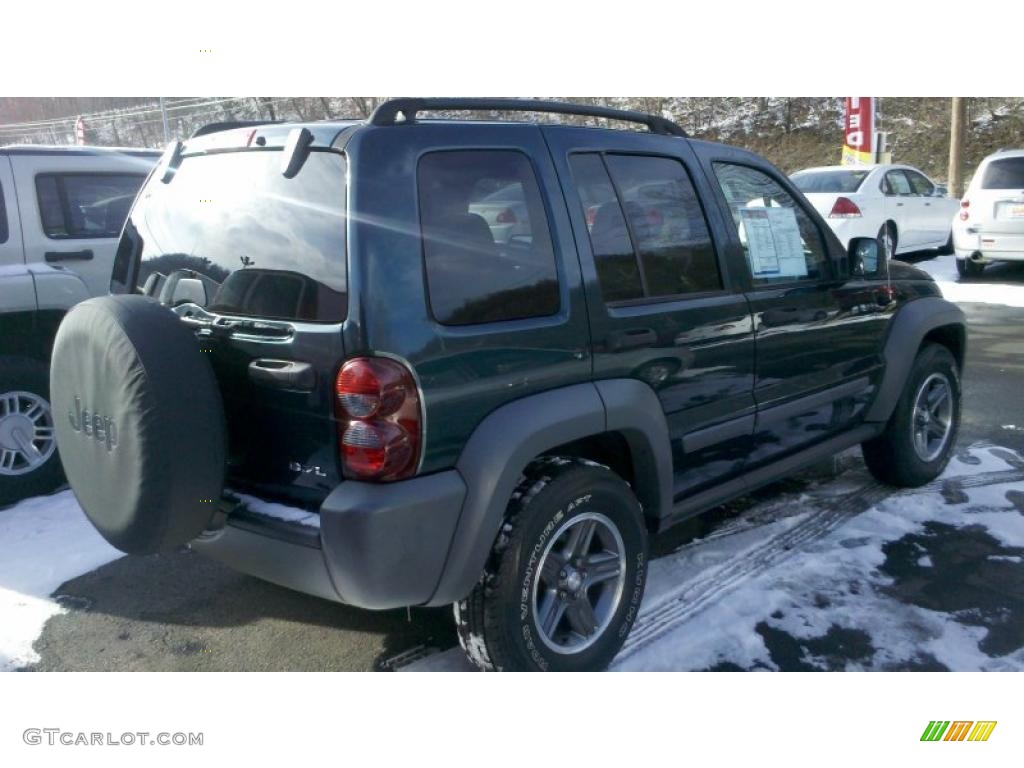 2005 Liberty Sport 4x4 - Deep Beryl Green Pearl / Medium Slate Gray photo #3