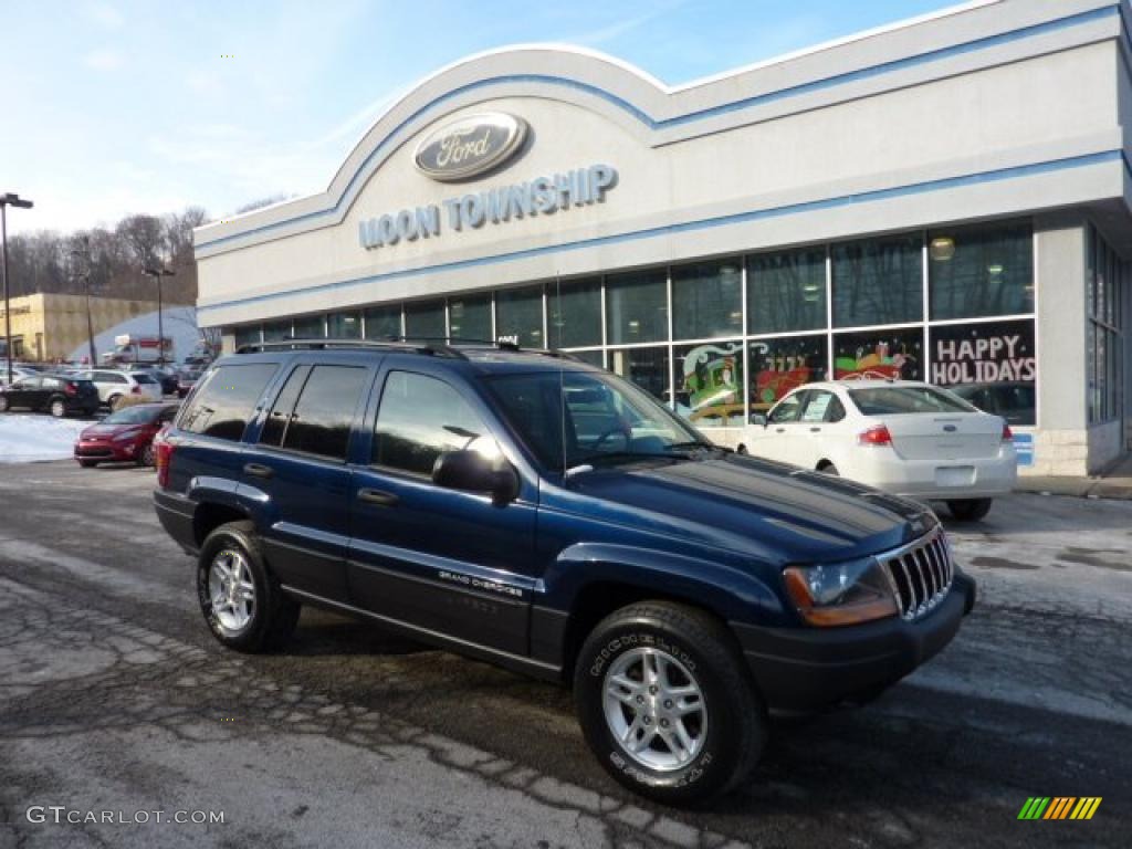 2003 Grand Cherokee Laredo 4x4 - Patriot Blue Pearl / Dark Slate Gray photo #1