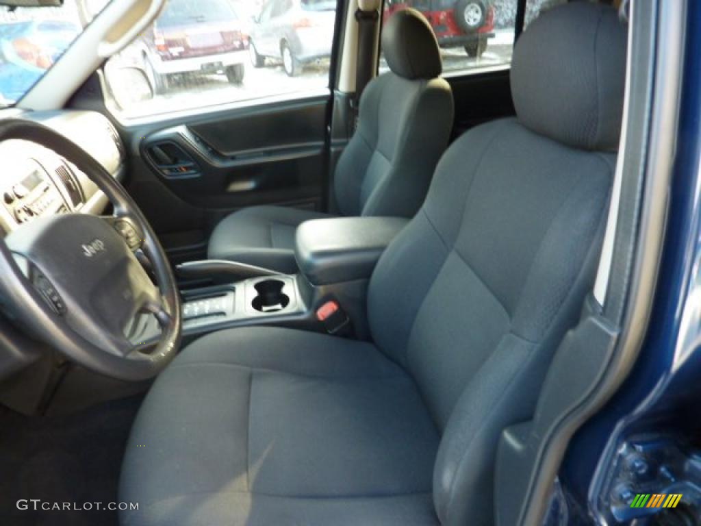 2003 Grand Cherokee Laredo 4x4 - Patriot Blue Pearl / Dark Slate Gray photo #8