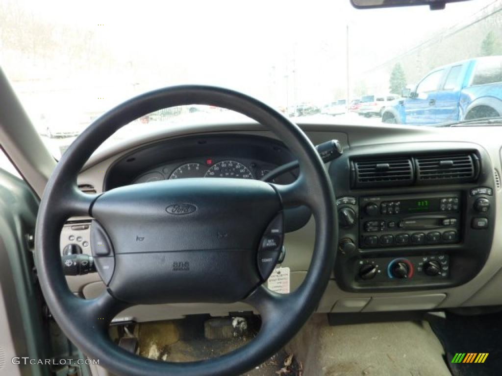 1998 Ford Explorer XL 4x4 Medium Prairie Tan Dashboard Photo #41818223