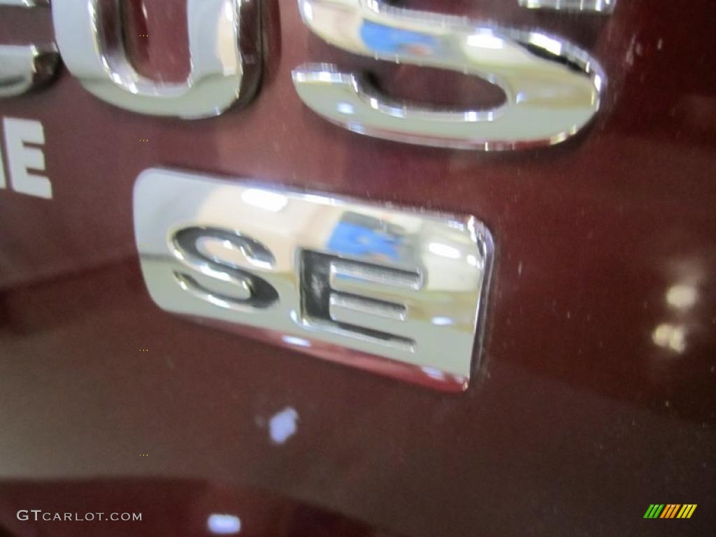 2007 Focus ZX5 SE Hatchback - Dark Toreador Red Metallic / Charcoal photo #14