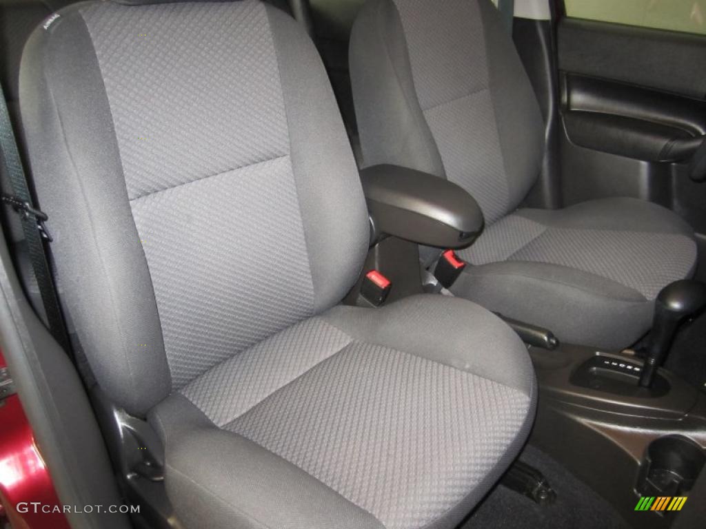 2007 Focus ZX5 SE Hatchback - Dark Toreador Red Metallic / Charcoal photo #20