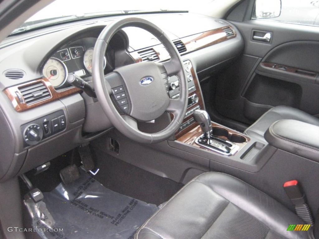 Black Interior 2008 Ford Taurus Limited AWD Photo #41818847
