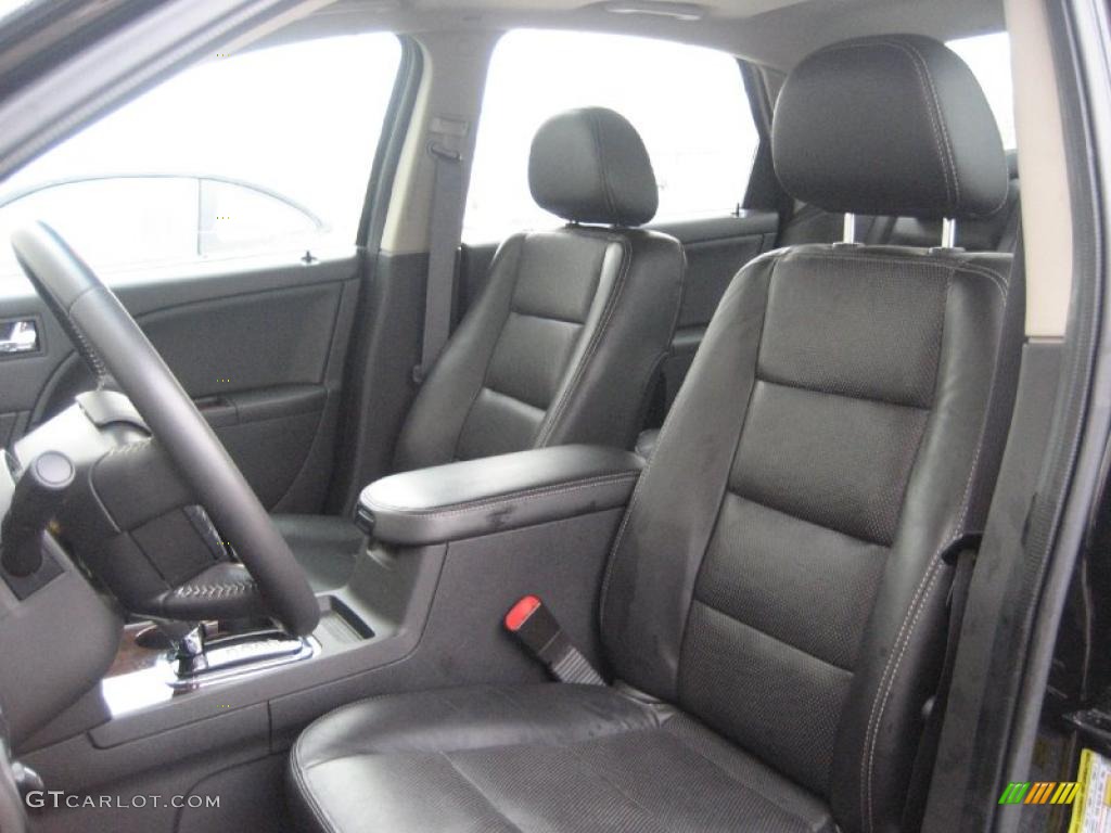 Black Interior 2008 Ford Taurus Limited AWD Photo #41818859