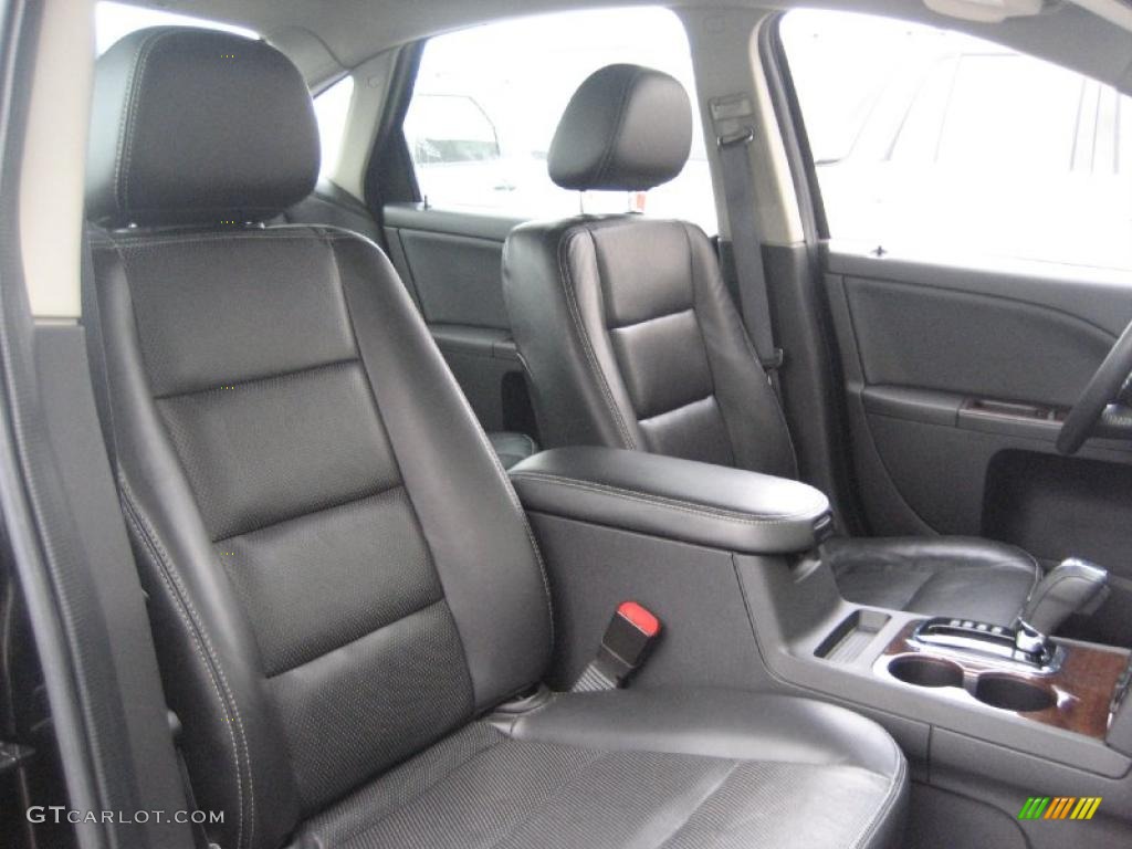 Black Interior 2008 Ford Taurus Limited AWD Photo #41818875