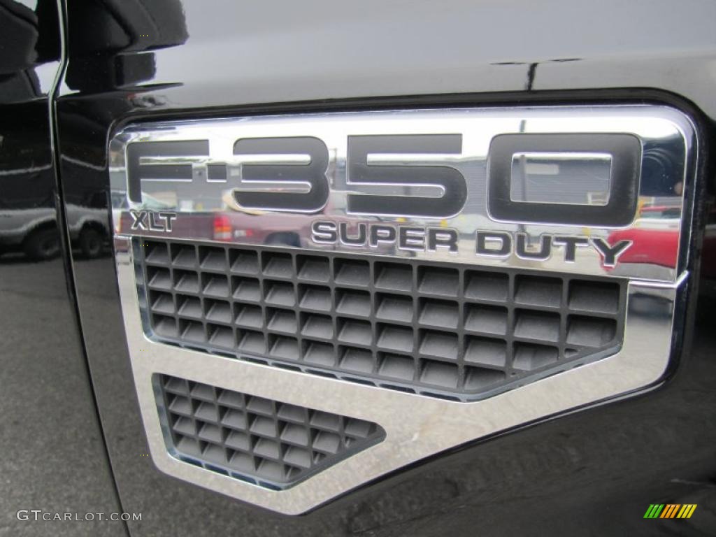 2009 Ford F350 Super Duty XLT Crew Cab 4x4 Marks and Logos Photo #41819359