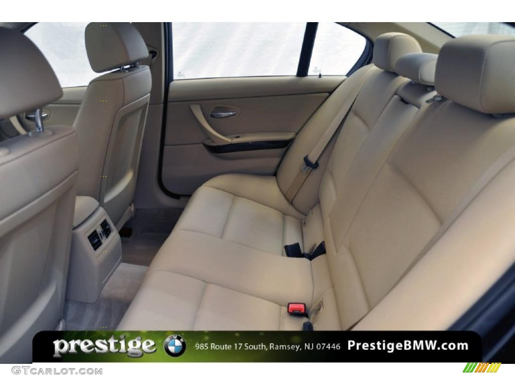 2011 3 Series 335d Sedan - Jet Black / Beige photo #9