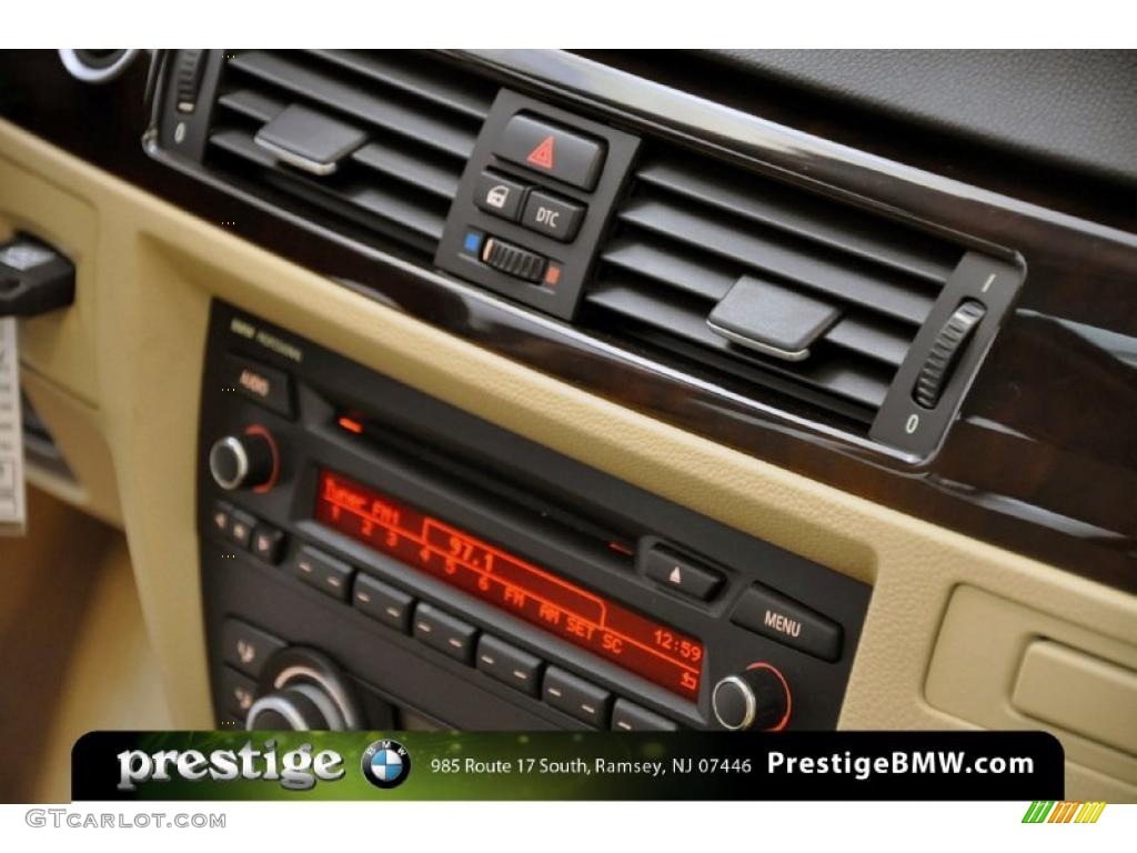 2011 3 Series 335d Sedan - Jet Black / Beige photo #16