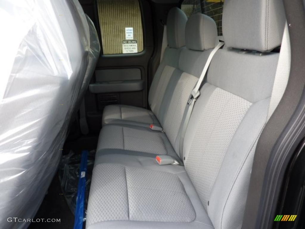 Steel Gray Interior 2011 Ford F150 XLT SuperCab 4x4 Photo #41821375
