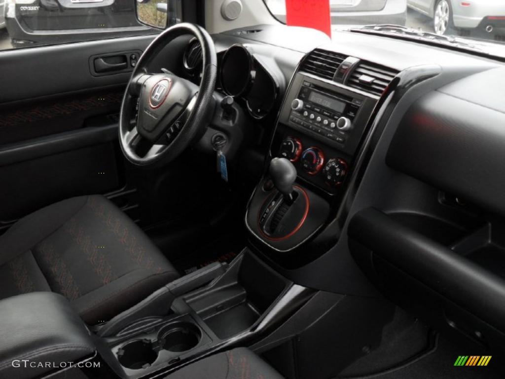 Black/Copper Interior 2008 Honda Element SC Photo #41821479