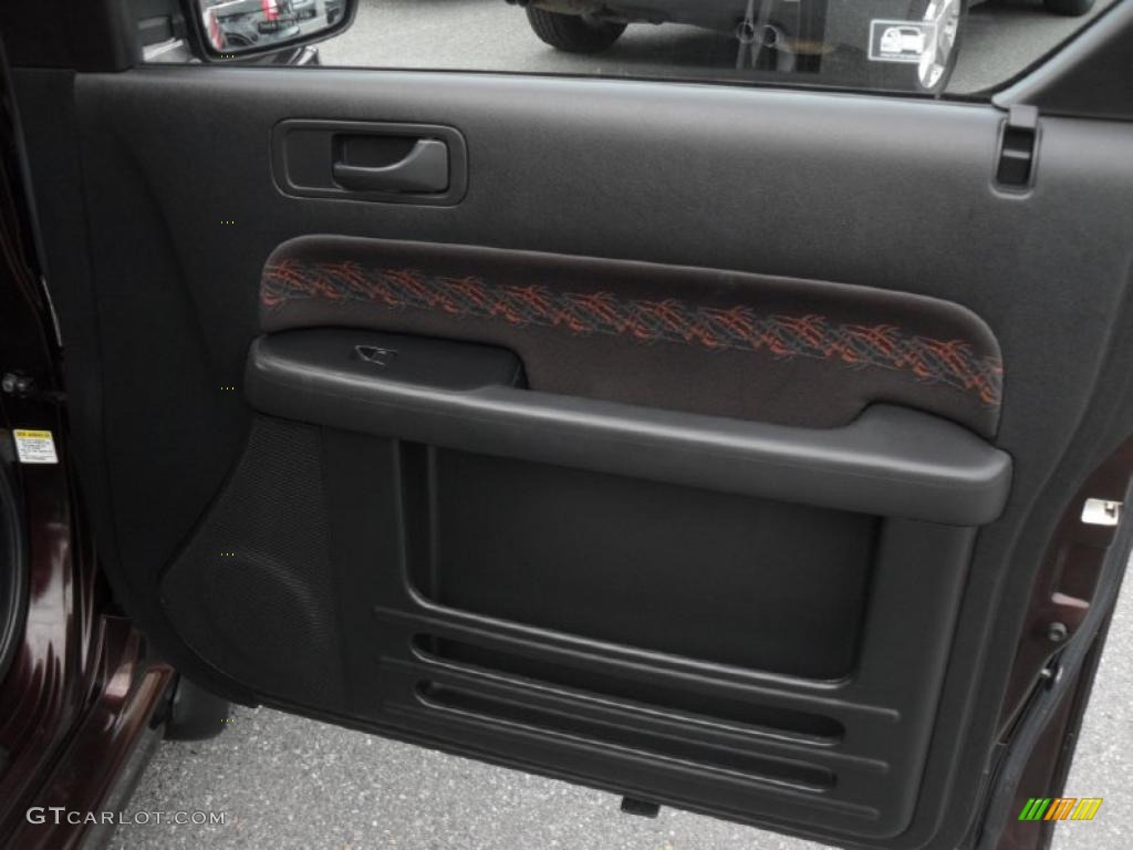 2008 Honda Element SC Black/Copper Door Panel Photo #41821495