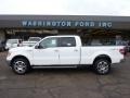 2011 Oxford White Ford F150 Lariat SuperCrew 4x4  photo #1