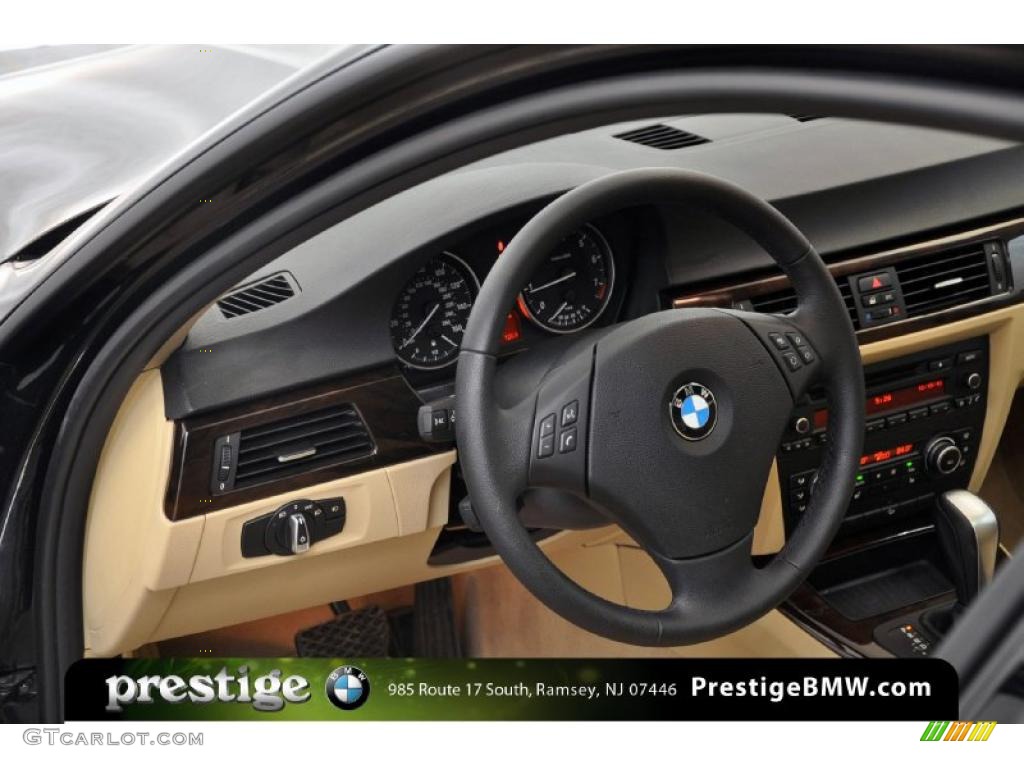 2011 3 Series 328i xDrive Sedan - Jet Black / Saddle Brown Dakota Leather photo #15