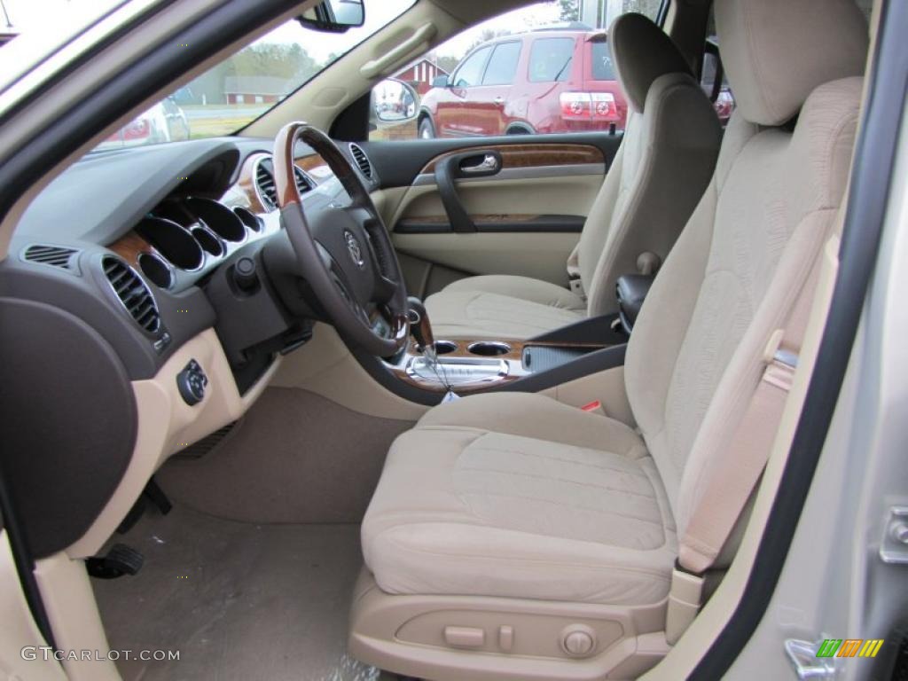 Cashmere/Cocoa Interior 2011 Buick Enclave CX Photo #41822631