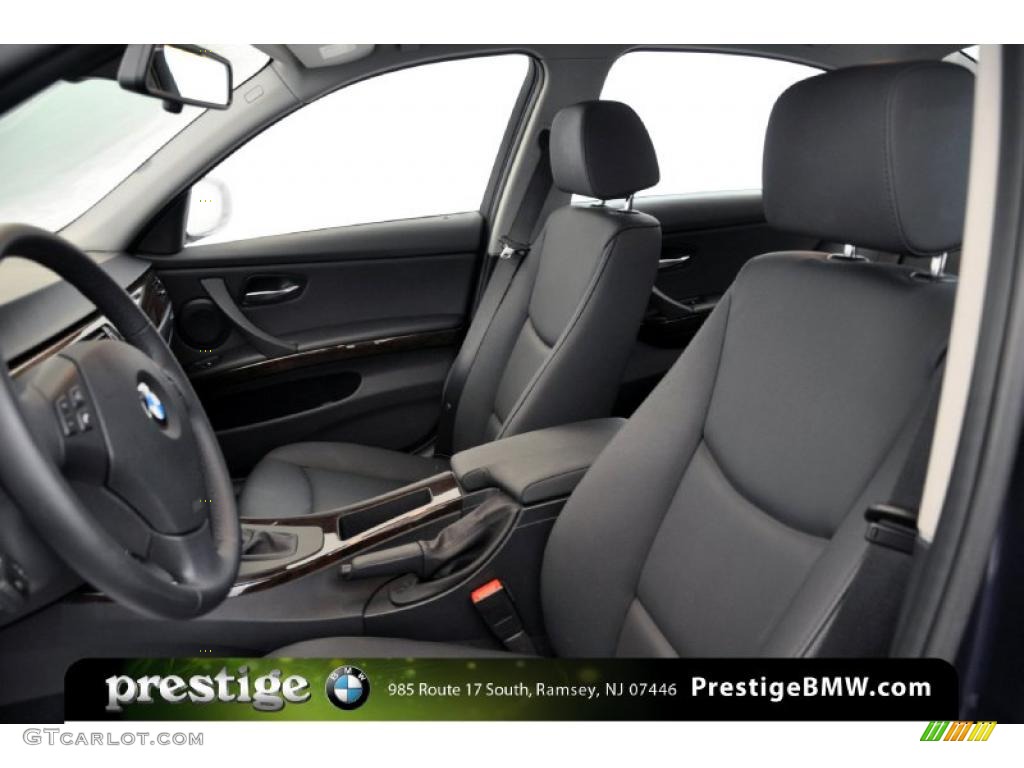 2011 3 Series 335d Sedan - Deep Sea Blue Metallic / Black photo #9