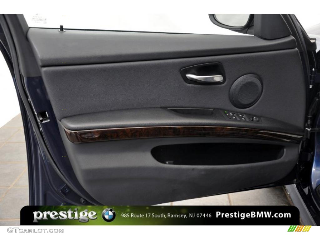 2011 3 Series 335d Sedan - Deep Sea Blue Metallic / Black photo #11