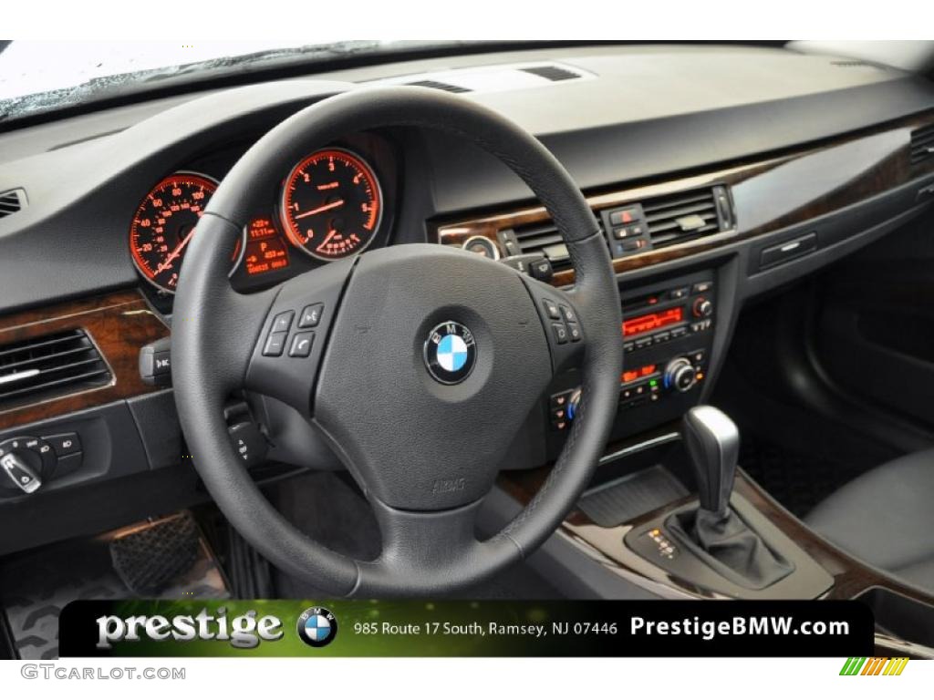 2011 3 Series 335d Sedan - Deep Sea Blue Metallic / Black photo #14