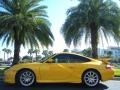 Speed Yellow 2001 Porsche 911 Carrera Coupe Exterior