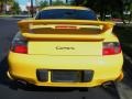 Speed Yellow 2001 Porsche 911 Carrera Coupe Exterior