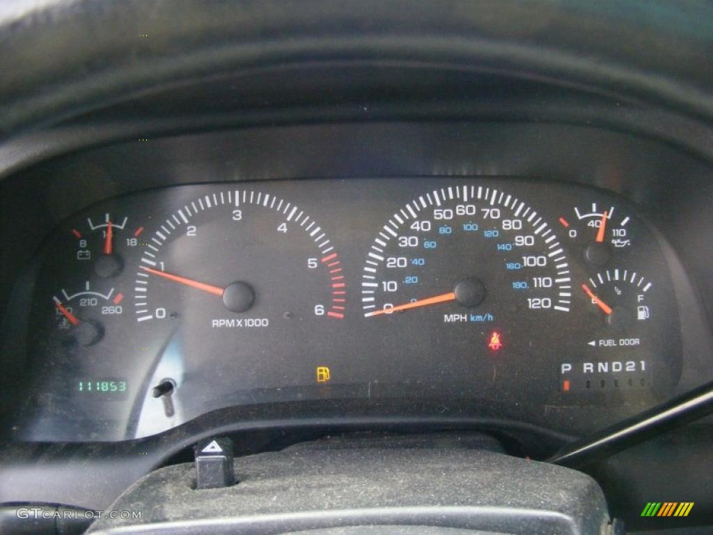 2001 Dodge Ram 1500 SLT Club Cab 4x4 Gauges Photo #41824655