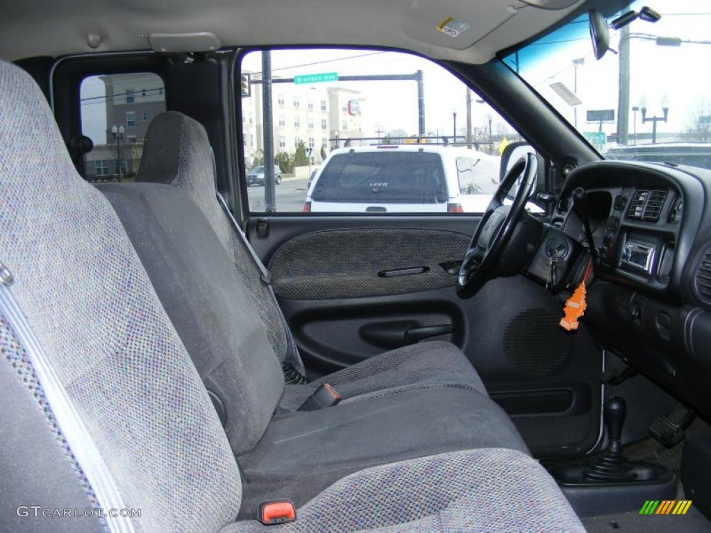 Agate Interior 2001 Dodge Ram 1500 SLT Club Cab 4x4 Photo #41824823