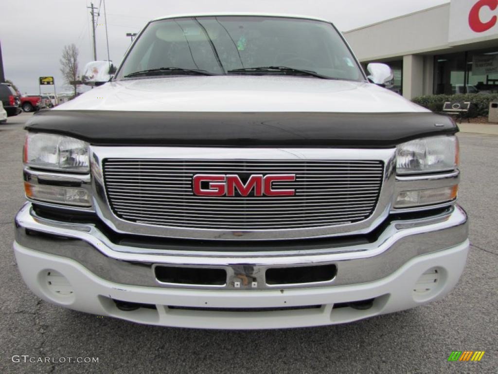 2005 Sierra 1500 Work Truck Regular Cab - Summit White / Dark Pewter photo #2