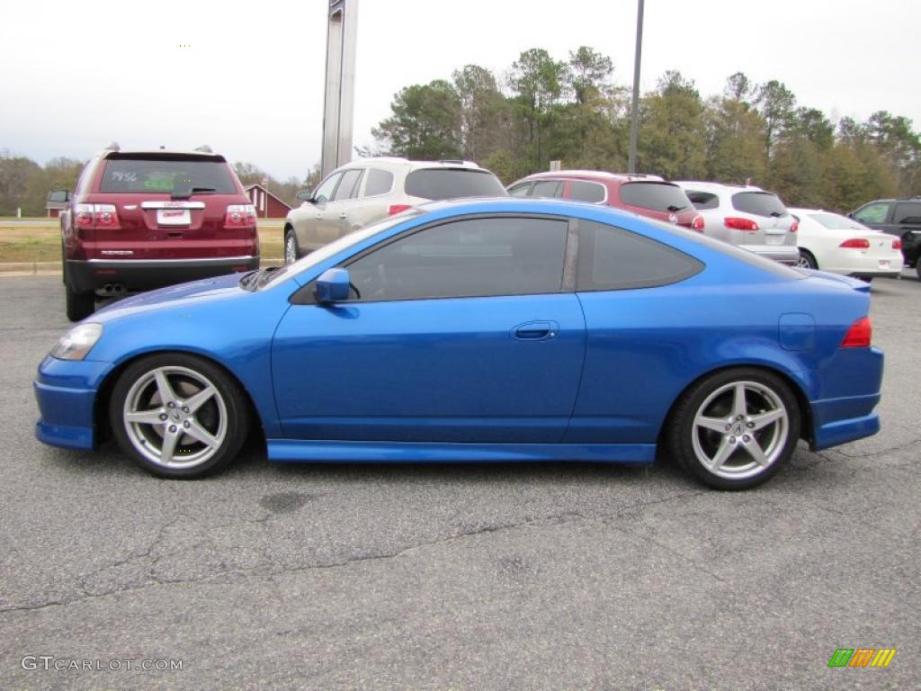 Vivid Blue Pearl 2005 Acura RSX Type S Sports Coupe Exterior Photo #41825347