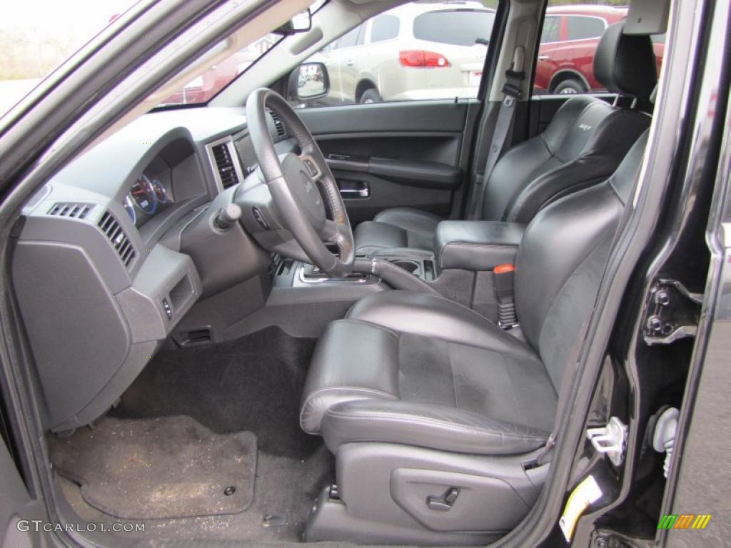 Dark Slate Gray Interior 2008 Jeep Grand Cherokee SRT8 4x4 Photo #41825799