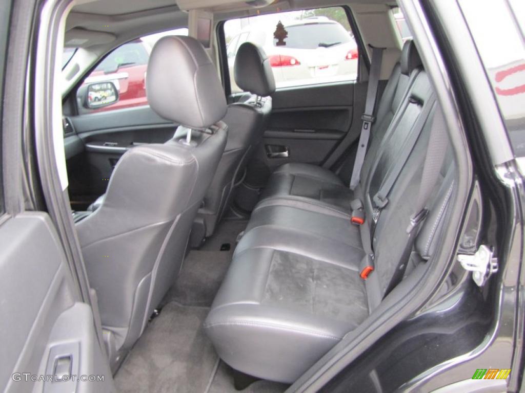 Dark Slate Gray Interior 2008 Jeep Grand Cherokee SRT8 4x4 Photo #41825855